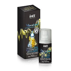 Vibration Gel Excitante que Vibra Power Extra Forte Sabor Vodka com Energético 17ml Intt