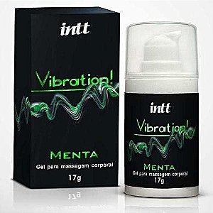 Vibration! Gel Eletrizante Estimulante Vibrante Comestível Menta INTT