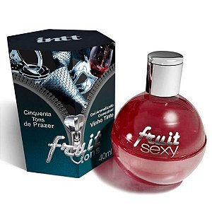 Gel Comestível Fruit Vinho Tinto - Tons Sexy Intt 40 ML