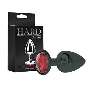 PLUG COM PEDRA HARD (HA118) ONIX P