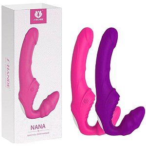 VIBRADOR PONTO G DUPLO NANA S-HANDE