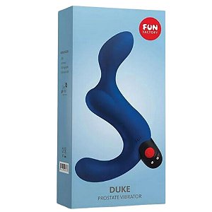 VIBRADOR DUKE FUN FACTORY PRETO/AZUL