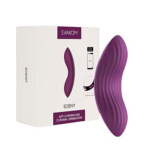 VIBRADOR EDENY APP-CONTROLLED CLITORIAL STIMULATOR SVAKOM