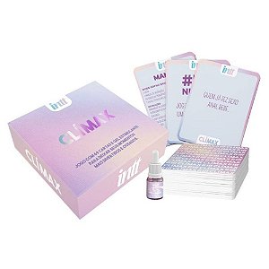 JOGO ERÓTICO SENSUAL COM CARTAS E GEL ESTIMULANTE- CLIMAX BY INTT