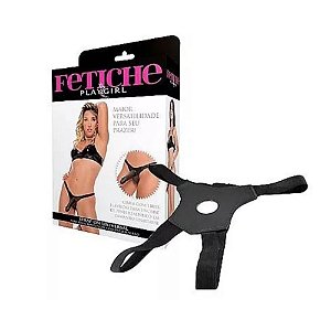 FETICHE STRAP ON UNIVERSAL P/PENIS REALISTICO C/OU S/ VIBRO