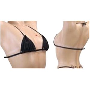 FETICHE BUSTIER CORTININHA MICRO BT038 PRETO