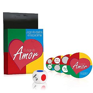 O JOGO DO AMOR C/RASPADINHA COLORIDO