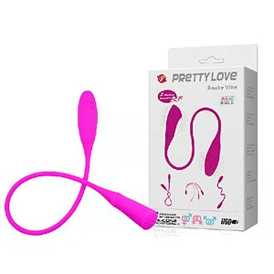 VIBRADOR SNAKY VIBE PRETTYLOVE ROSA