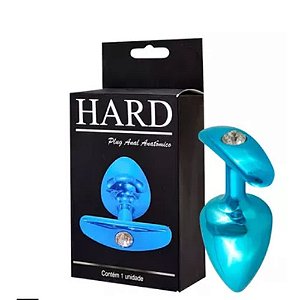 PLUG ANAL ANATOMICO HARD (HA138) AZUL P