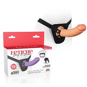 FETICHE STRAP ON SERIES 19.5X4.5CM PENIS, CINTA