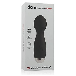 VIBRADOR V7 BIG WAND RECARREGAVEL DOM048