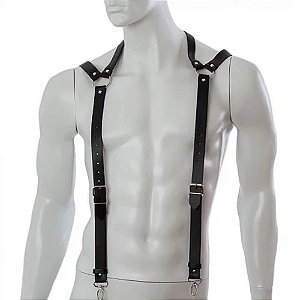 FETICHE HARNESS SUPENSÓRIO LOVETOYS PRETO GG