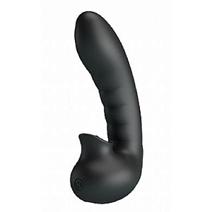 VIBRADOR HOBGOBLIN DEDEIRA COM LINGUA PRETTY LOVE