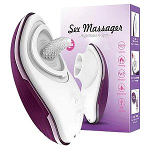 VIBRADOR LINGUA BETTY SEX MASSAGER HIGH WATER A-SPOT DIBE 60