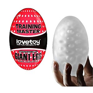 GIANT EGG STAMINA NODULES LOVETOY VERMELHO