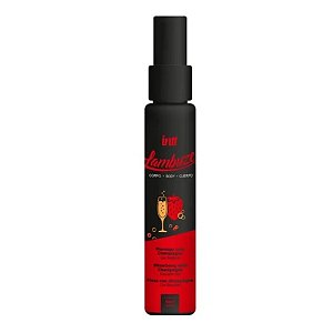 LAMBUZE Gel Beijável Térmico Morango com Champagne - 55ml - INTT