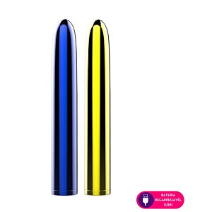 VIBRADOR CAPSULA PERSONAL METALIZADO MBA1439