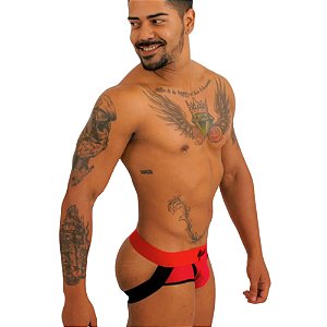 CUECA JOCKSTRAP STRONG VERMELHO