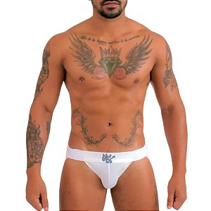 CUECA JOCKSTRAP BASICO BRANCO