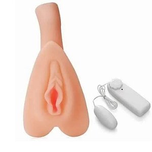 Vagina em Cyber skin com vibrador - EVA202 / VV001