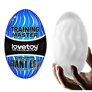 GIANT EGG CLIMAX SPIRALS LOVETOY AZUL U -