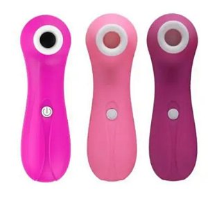 VIBRADOR SUCKING MASSAGER ESTIMULADOR DE CLITORIS POR ONDAS