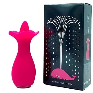 VIBRADOR MASSAGEADOR LINGUA MAGICA MCA1125 ROSA