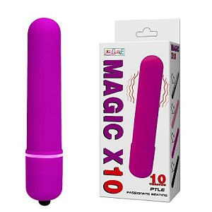 VIBRADOR SILICONE MAGIC X10 BAILE