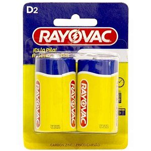 PILHA RAYOVAC D2