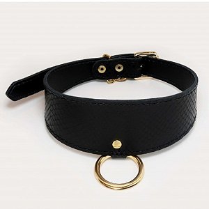 FETICHE CHOKER DIANNA PYTHON PRETO U -