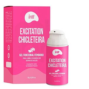 Excitation Chicleteira Excitante Feminino Linha Collors Intt - 17g