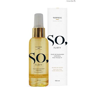 SO FLIRTY ÓLEO MASSAGEM CORPORAL 100ML