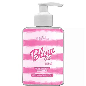 Blow Girl Gel Aromatizante Beijável Para Virilha 320ml Hot Flowers