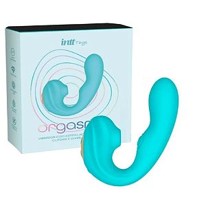 VIBRADOR PONTO G E CLITÓRIS ORGASMIC INTT  -