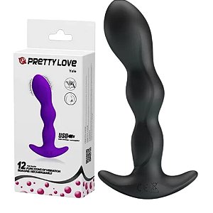 PLUG ANAL MASSAGEADOR RECARREGAVEL- YALE - PRETTY LOVE