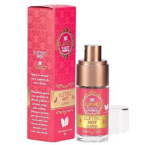 ELETRIC HOT Sabor Algodão Doce - Lubrificante Com Efeito Eletrizante - Vibração Estimulante - LUXXXO - Frasco 30ml