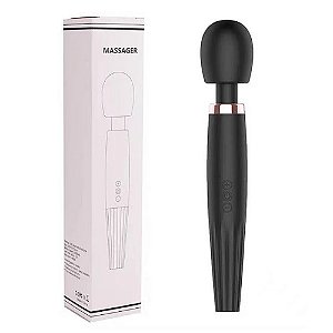 Varinha Mágica Massageadora Flexível Vibrador SUPER POTENTE Recarregável - USB - YSSN067