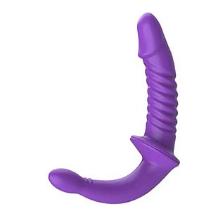 STRAPLESS 34CM PURPLE GAME LOVETOYS -