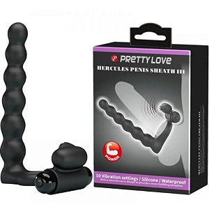 ANEL COMPANHEIRO C/ VIBRO HERCULES PENIS SHEATH III PRETTY