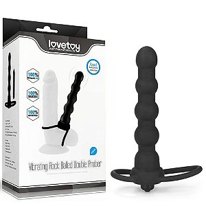 PLUG ANEL COMPANHEIRO COM VIBRADOR VIBRATING ROCK DOUBLE PRO