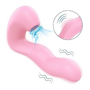 VIBRADOR AGAPI - Sugador de Clitóris Pulsação e Estimulo Ponto G Magic Finger S-hande -  6941 SHD-D3608