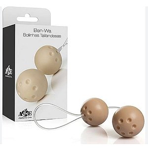 POMPOARISMO BOLINHA TAILANDESA BEN-WA 2 BOLAS MARFIM U -