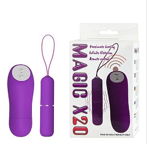 VIBRADOR MAGIC X20 C/CONTROLE REMOTO