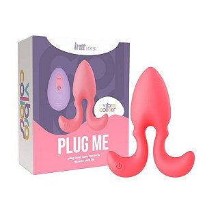 Plug Anal Recarregável Com Controle Remoto Sem Fio - PLUG ME - IM0452