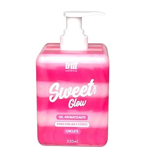 Sweet Glow Hidratante Para Virilha e Corpo - Chiclete 320ml INTT