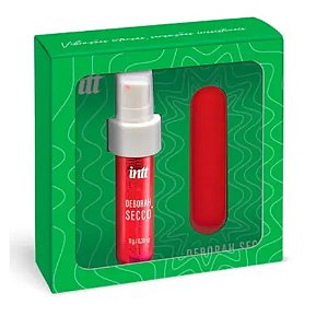 Kit Calda Picante Frutas Vermelhas e Vibrador Bullet - Deborah Secco by Intt