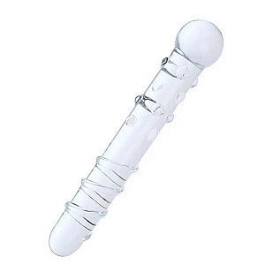 Plug Anal de Vidro - 20,0 x 2,5 cm - SI - 8785