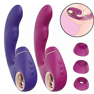 Vibrador de Ponto G e Clitóris - Dedilhar / Tapping - Joanna- S-Hande - 9099