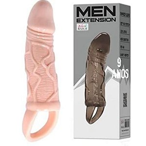 Capa Peniana com Anel Escrotal, Veias e Glande Saliente - MEN EXTENSION - CA015 / 1114