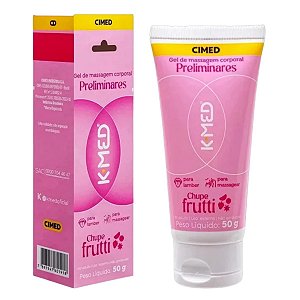 Lubrificante K-med Gel Preliminares - Chupe Frutti - 50g